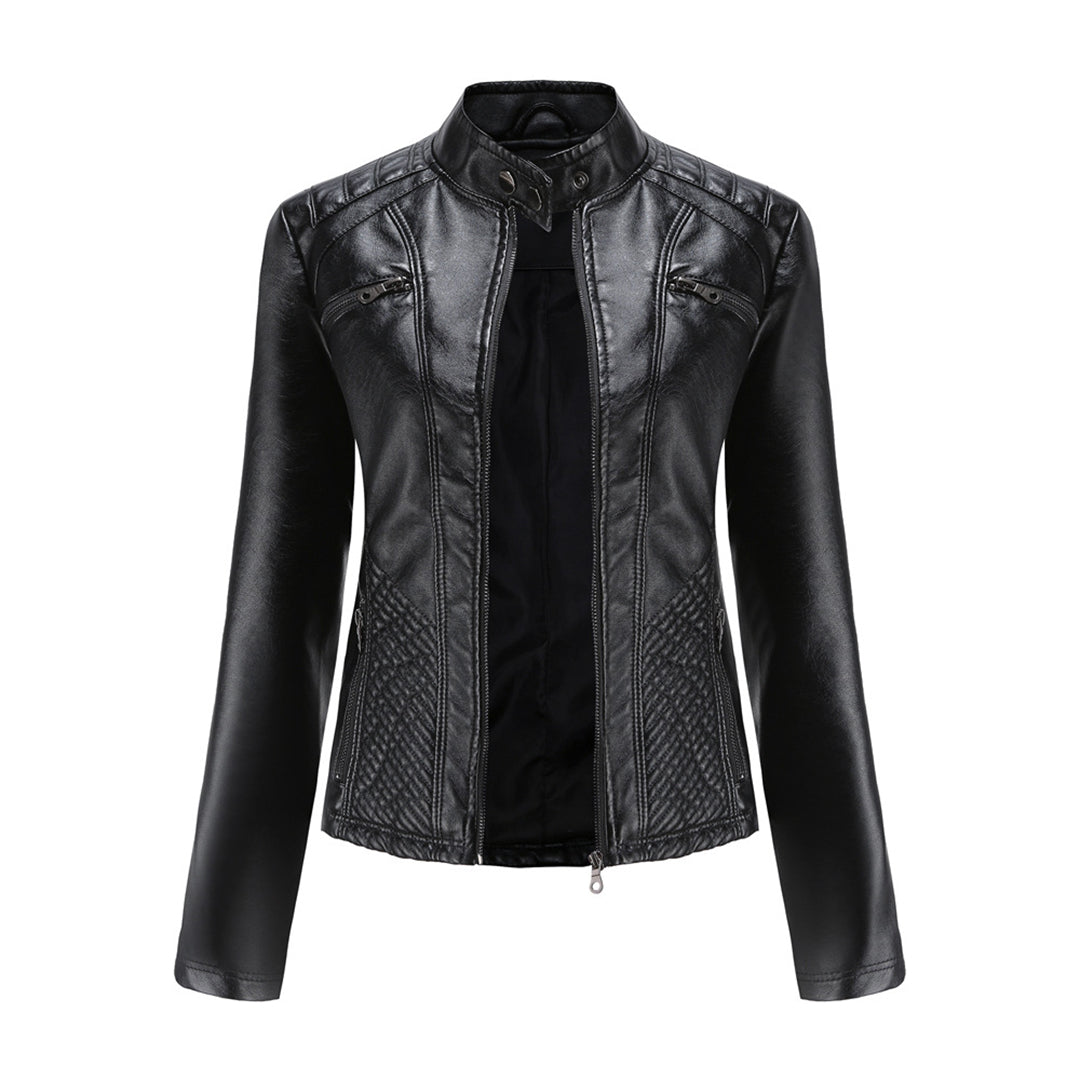 Leather Jacket for Women - Morgan