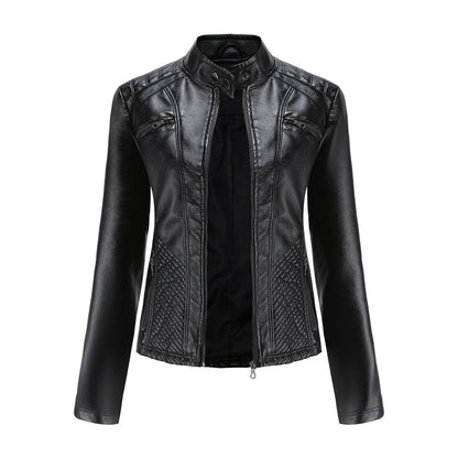 Leather Jacket for Women - Morgan