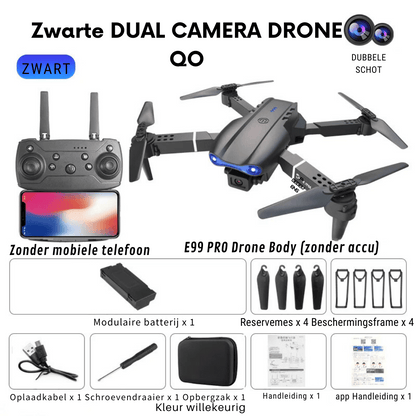 Pro RC Drone - 4K Camera Foldable Drone + Altitude Hold Function