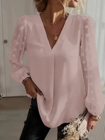 Blouse with Long Sleeves