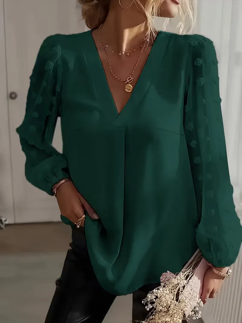 Blouse with Long Sleeves