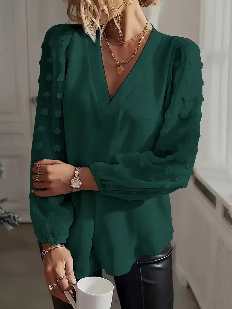 Blouse with Long Sleeves