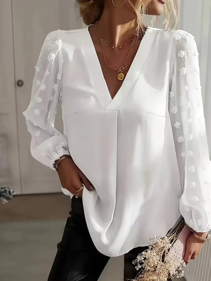Blouse with Long Sleeves