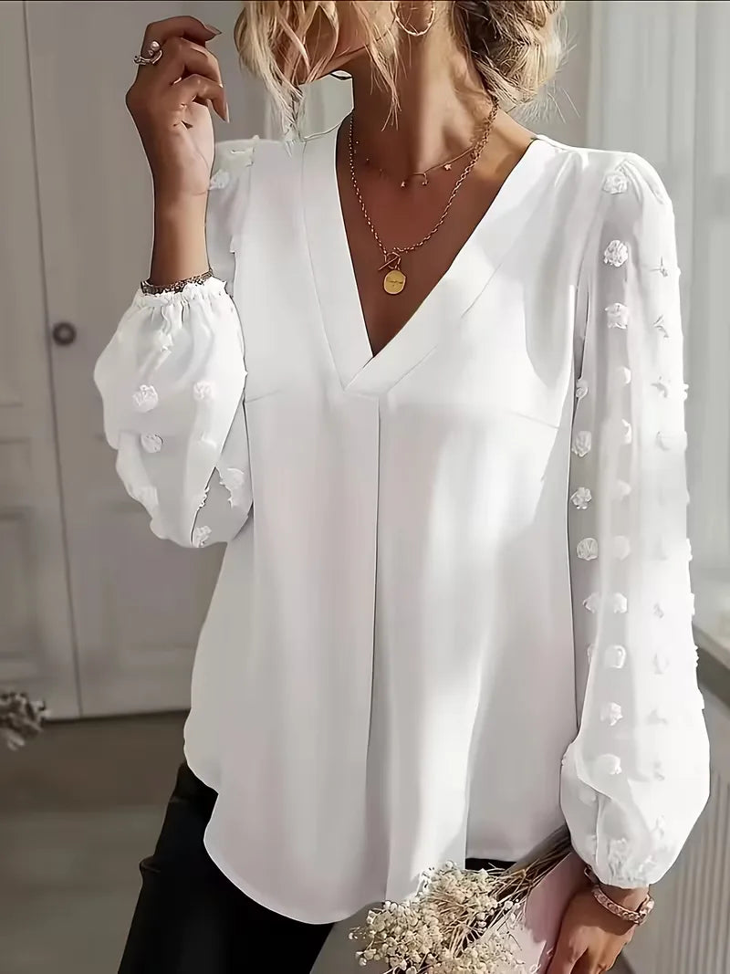 Blouse with Long Sleeves
