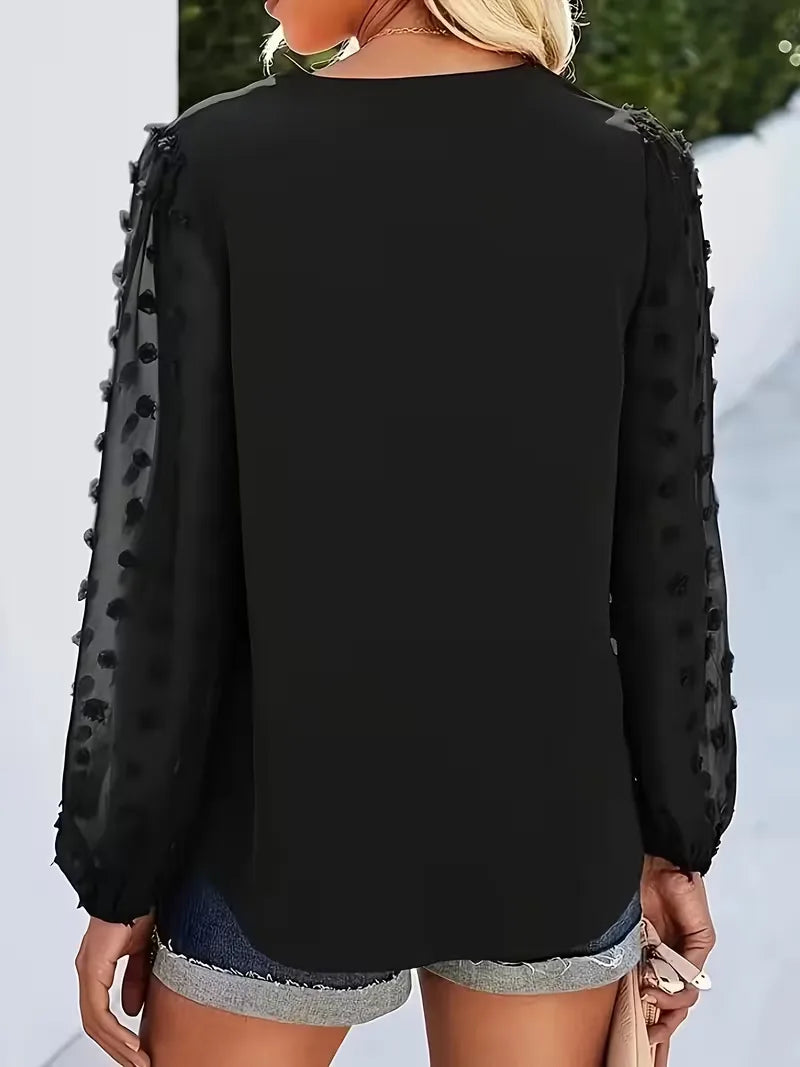 Blouse with Long Sleeves