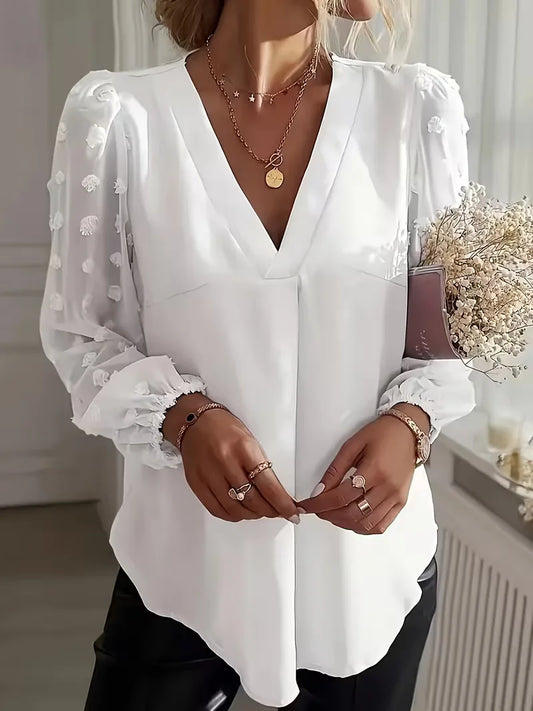 Blouse with Long Sleeves