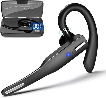Bluetooth 5.1 Noise Cancelling Headset with Dual Microphone for Men
