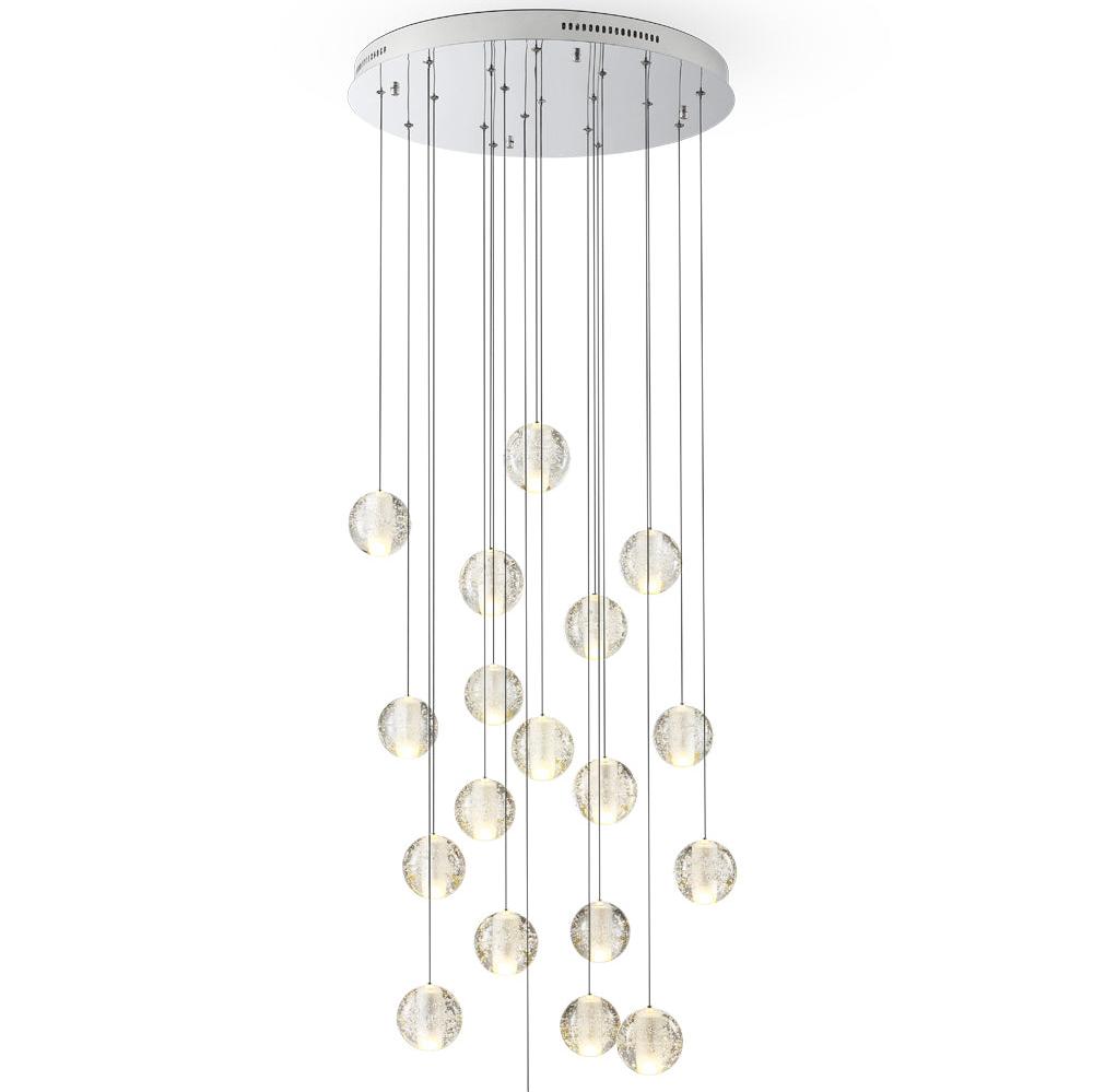 Nordic Crystal Pendant Lamp - Luxury Lighting