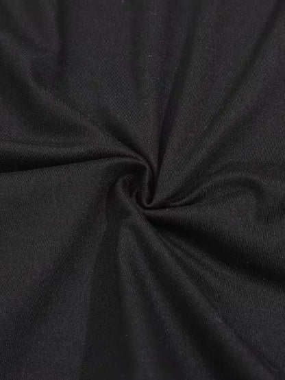 Bodysuit with Round Neck