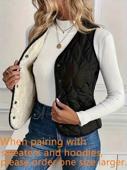Bodywarmer with Button Closure