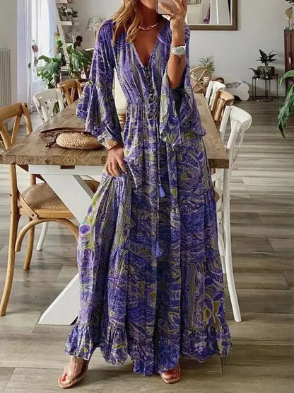 Bohemian Maxi Dress - Kristen