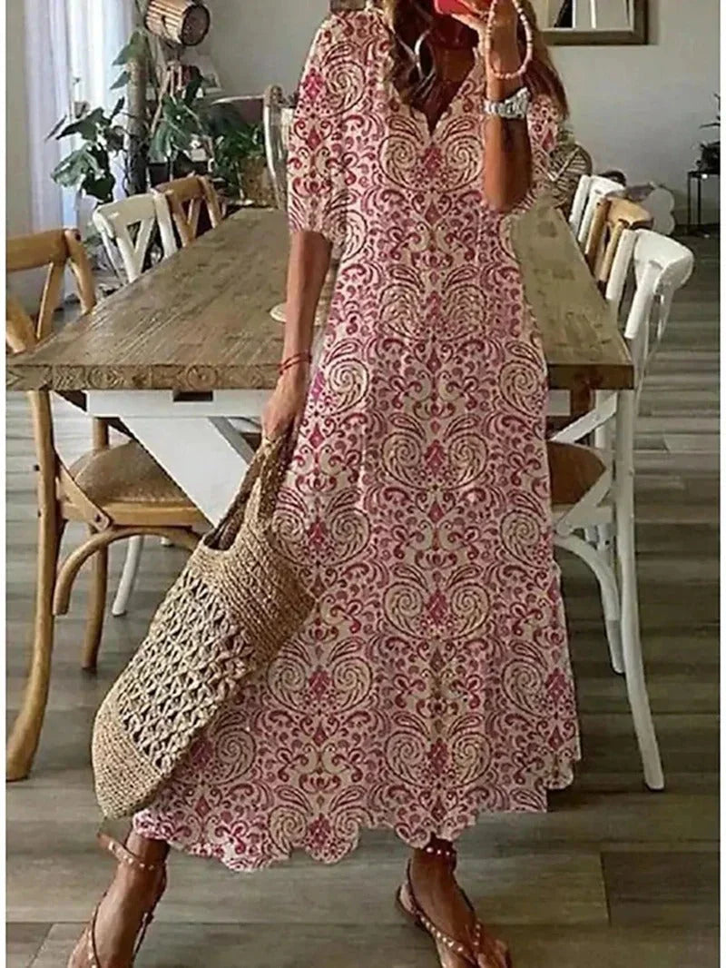 Bohemian Maxi Dress for Women