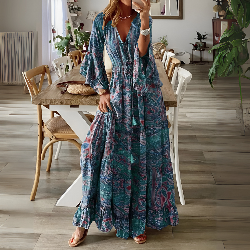 Bohemian Maxi Dress for Women