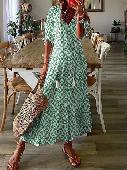 Bohemian Maxi Dress for Women