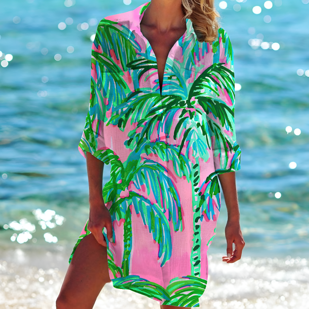 Boho Flowing Lightweight Short Dress for Women