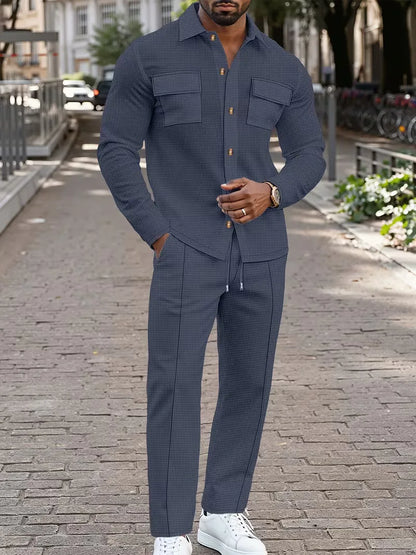 Bomber Jacket with Button Closure and Chest Pockets