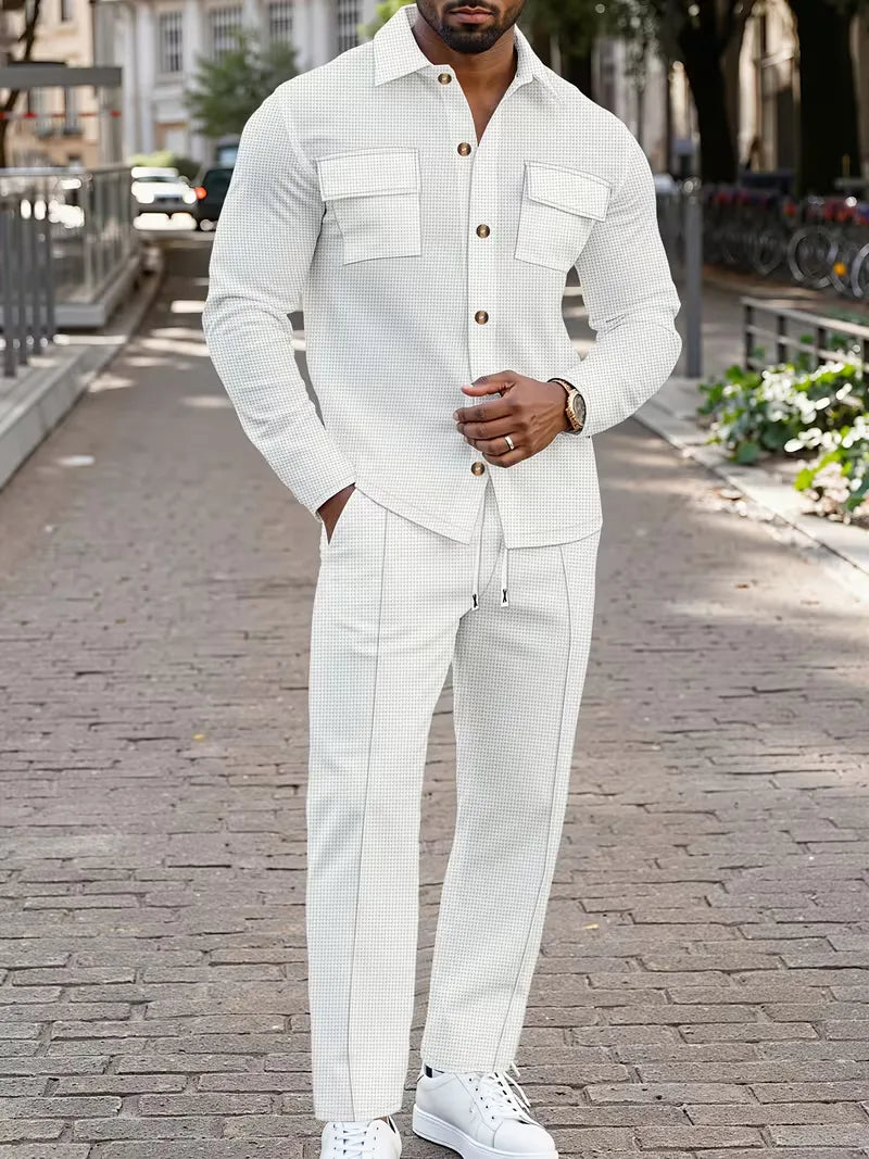 Bomber Jacket with Button Closure and Chest Pockets