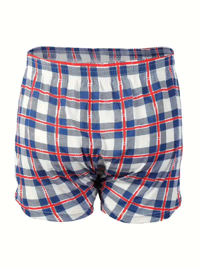 Boxer Shorts with Elastic Waistband