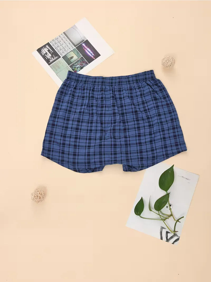 Boxer Shorts with Elastic Waistband