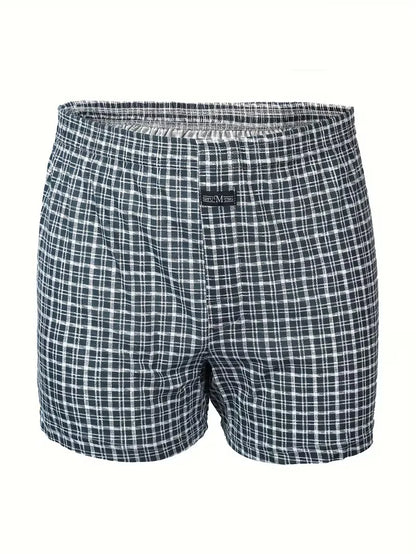Boxer Shorts with Elastic Waistband