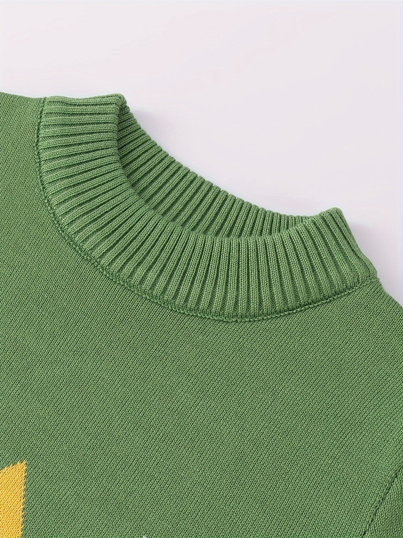Boys' Knitted Sweater for Kids - Jade