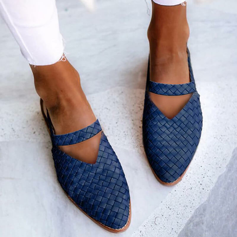 Braided Summer Women's Shoes - Laura