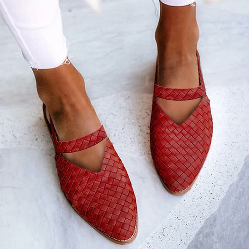 Braided Summer Women's Shoes - Laura