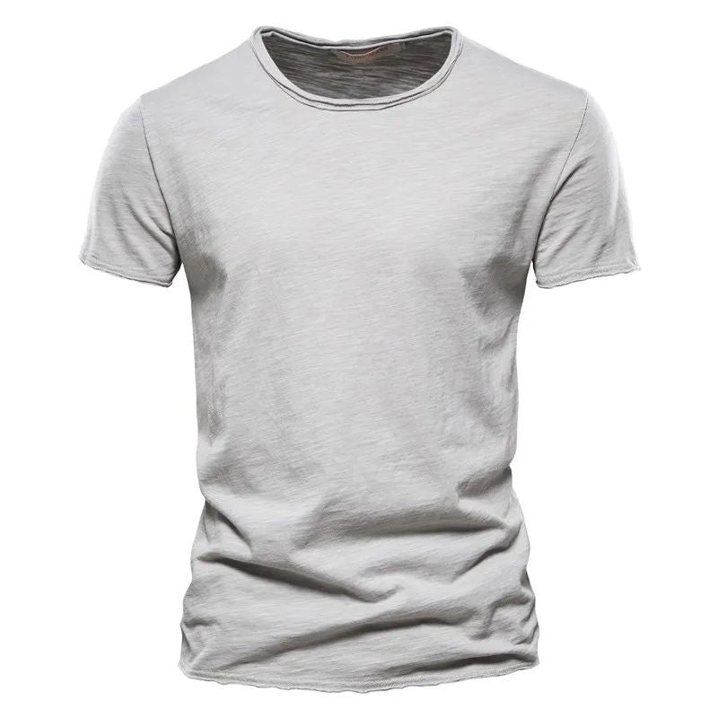 Breathable Cotton Summer T-shirt for Men