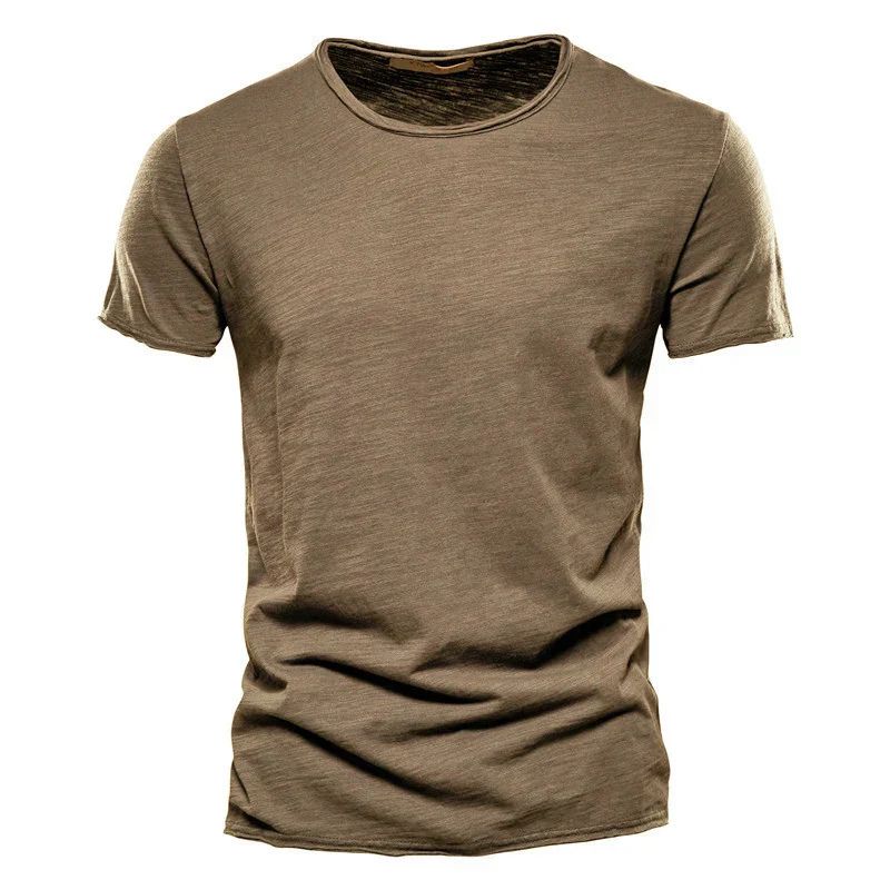 Breathable Cotton Summer T-shirt for Men