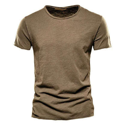 Breathable Cotton Summer T-shirt for Men