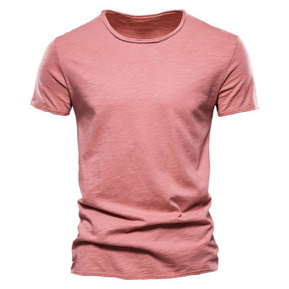Breathable Cotton Summer T-shirt for Men