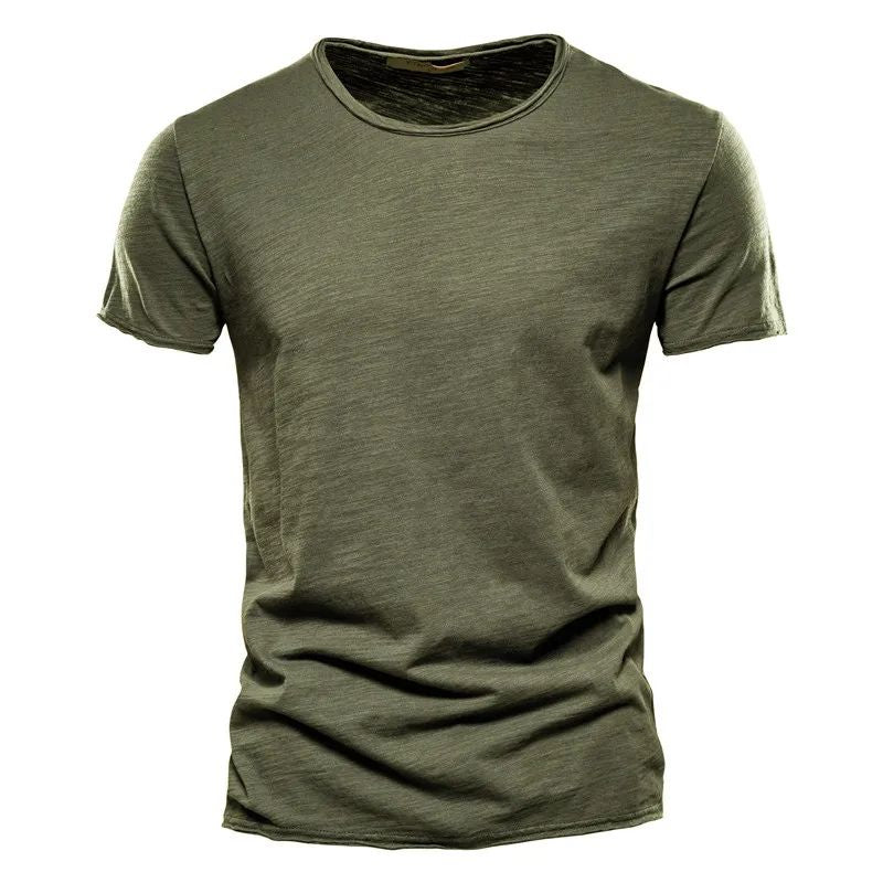 Breathable Cotton Summer T-shirt for Men
