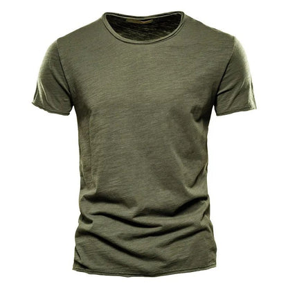 Breathable Cotton Summer T-shirt for Men