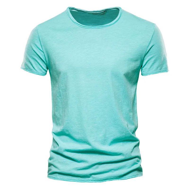 Breathable Cotton Summer T-shirt for Men
