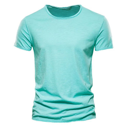 Breathable Cotton Summer T-shirt for Men