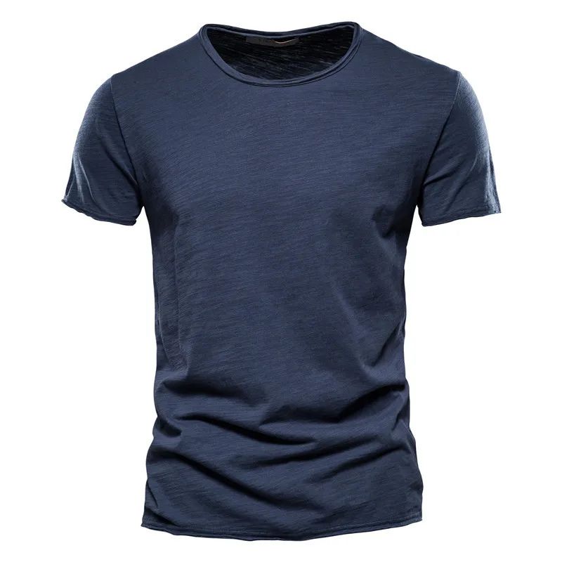 Breathable Cotton Summer T-shirt for Men