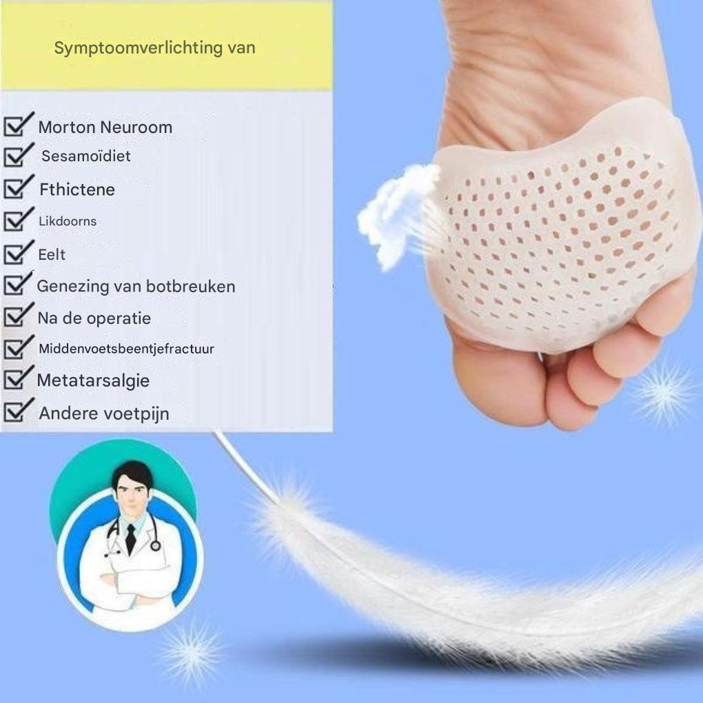 Breathable Gel Metatarsal Pads Set of 2