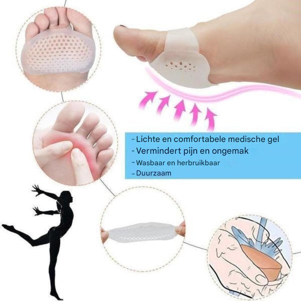 Breathable Gel Metatarsal Pads Set of 2
