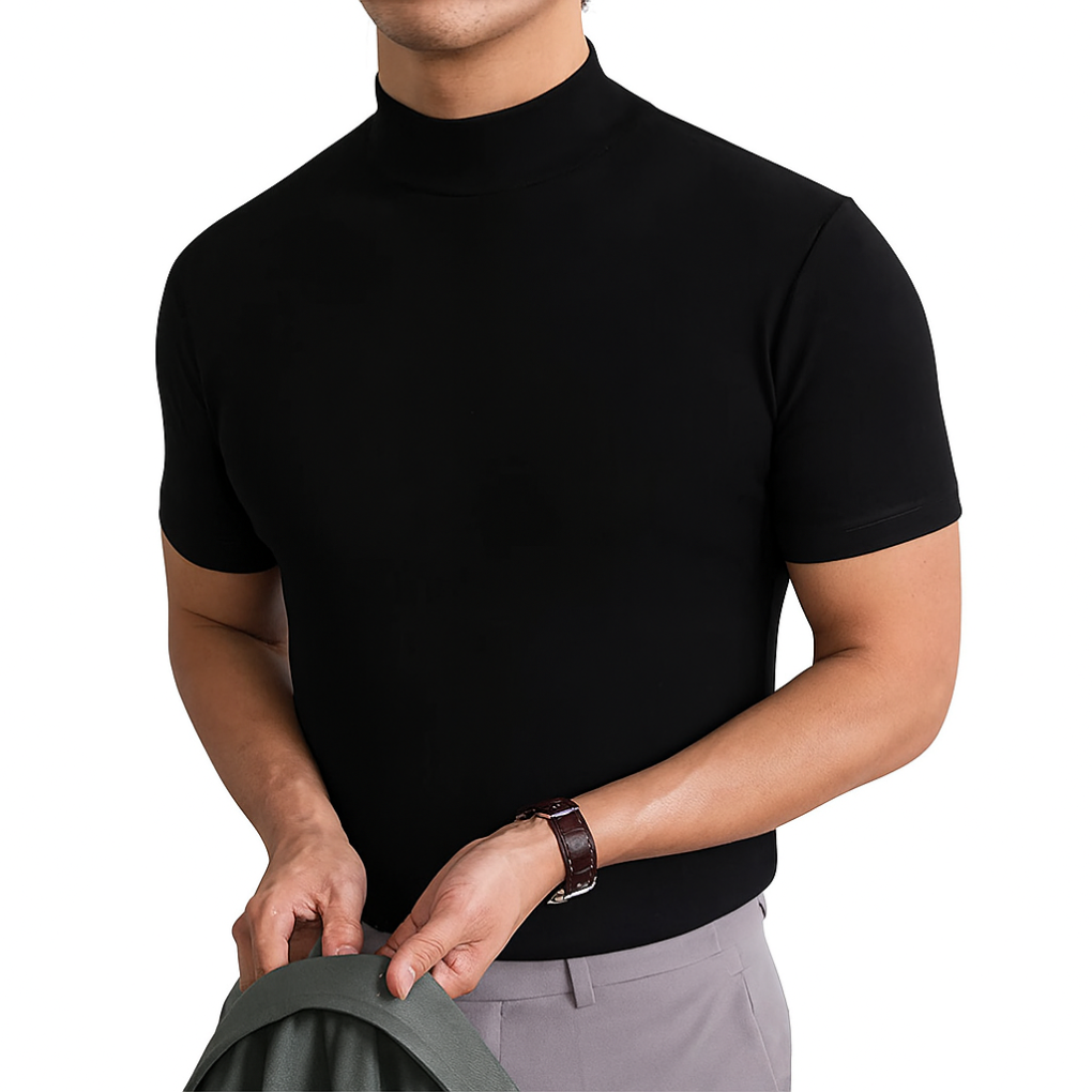 Breathable Men's Turtleneck