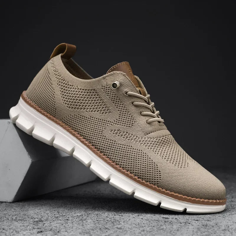 Breathable mesh sneakers for men