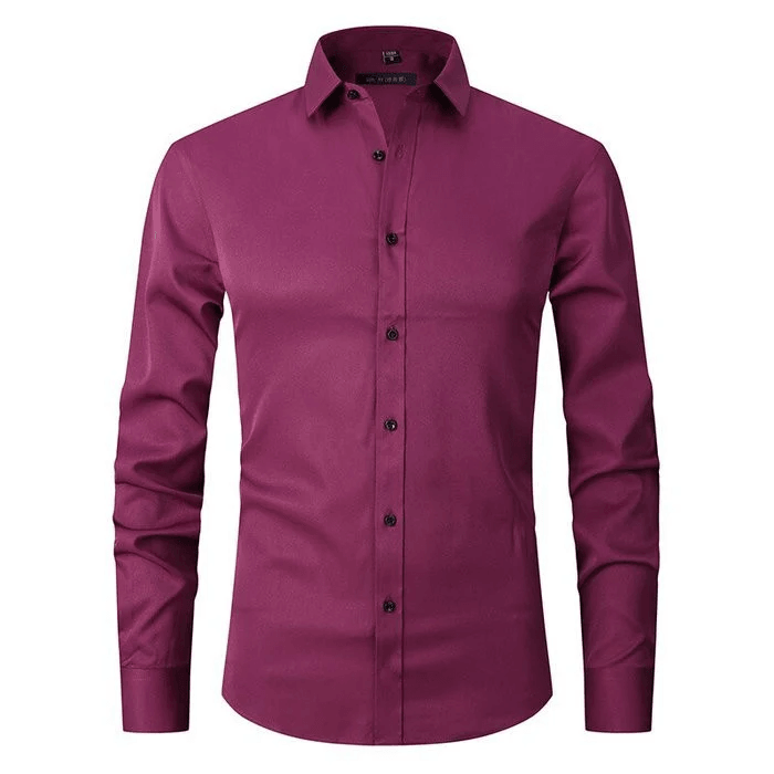 Anti-wrinkle long-sleeve shirts for men - Ralph