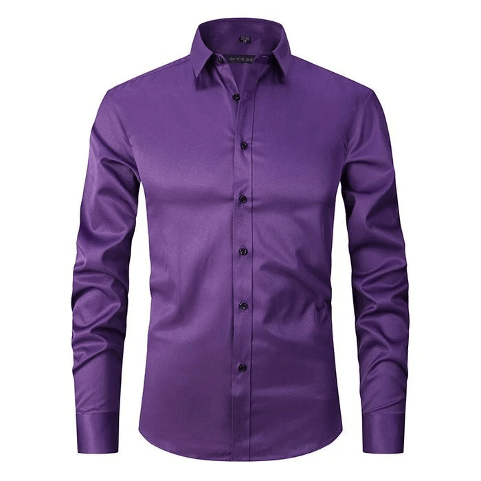 Anti-wrinkle long-sleeve shirts for men - Ralph