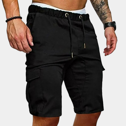 Pantalones cortos para hombre Cargo con estilo funcional