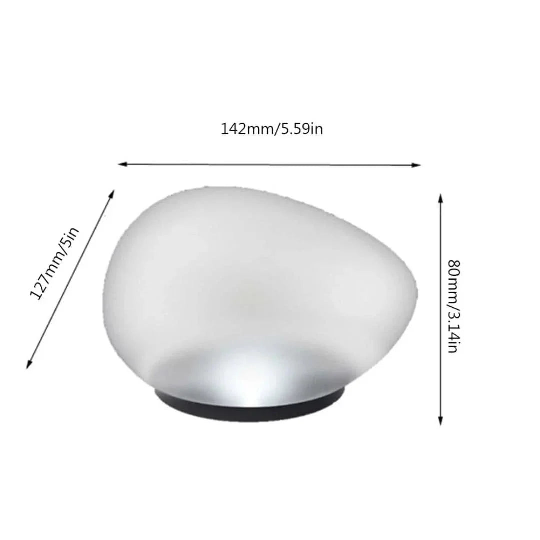 SolarGlow - Solar Pebble Stone Lamp
