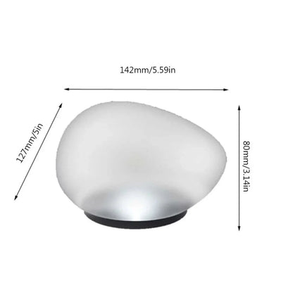 SolarGlow - Solar Pebble Stone Lamp
