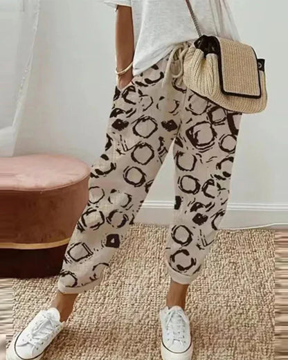 Linen Trousers for Women - Layla