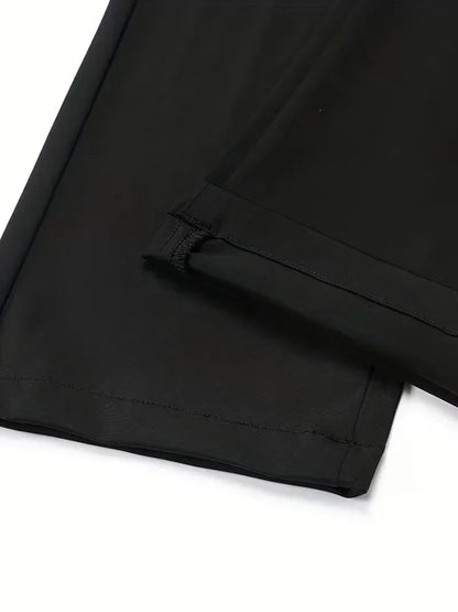 Business Trousers with Straight Legs