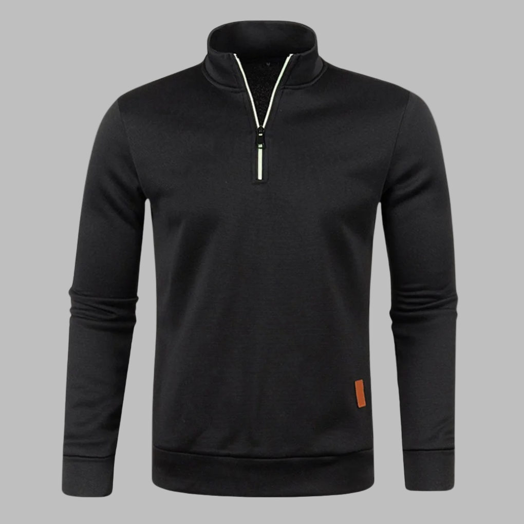 Men's Summer Zip-Up Sweater