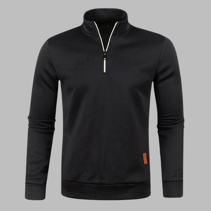 Men's Summer Zip-Up Sweater