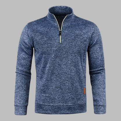 Men's Summer Zip-Up Sweater